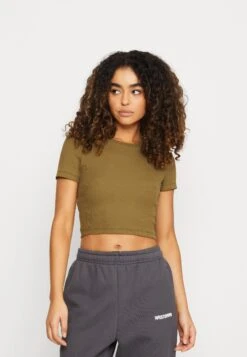 Even&Odd 3 Pack - T-Shirt Basic - White/Black/Olive 13 Even&Odd 3 Pack - T-Shirt Basic - White/Black/Olive -Even&Odd e249d1253efd47b9bf362c9c44cb4c7b