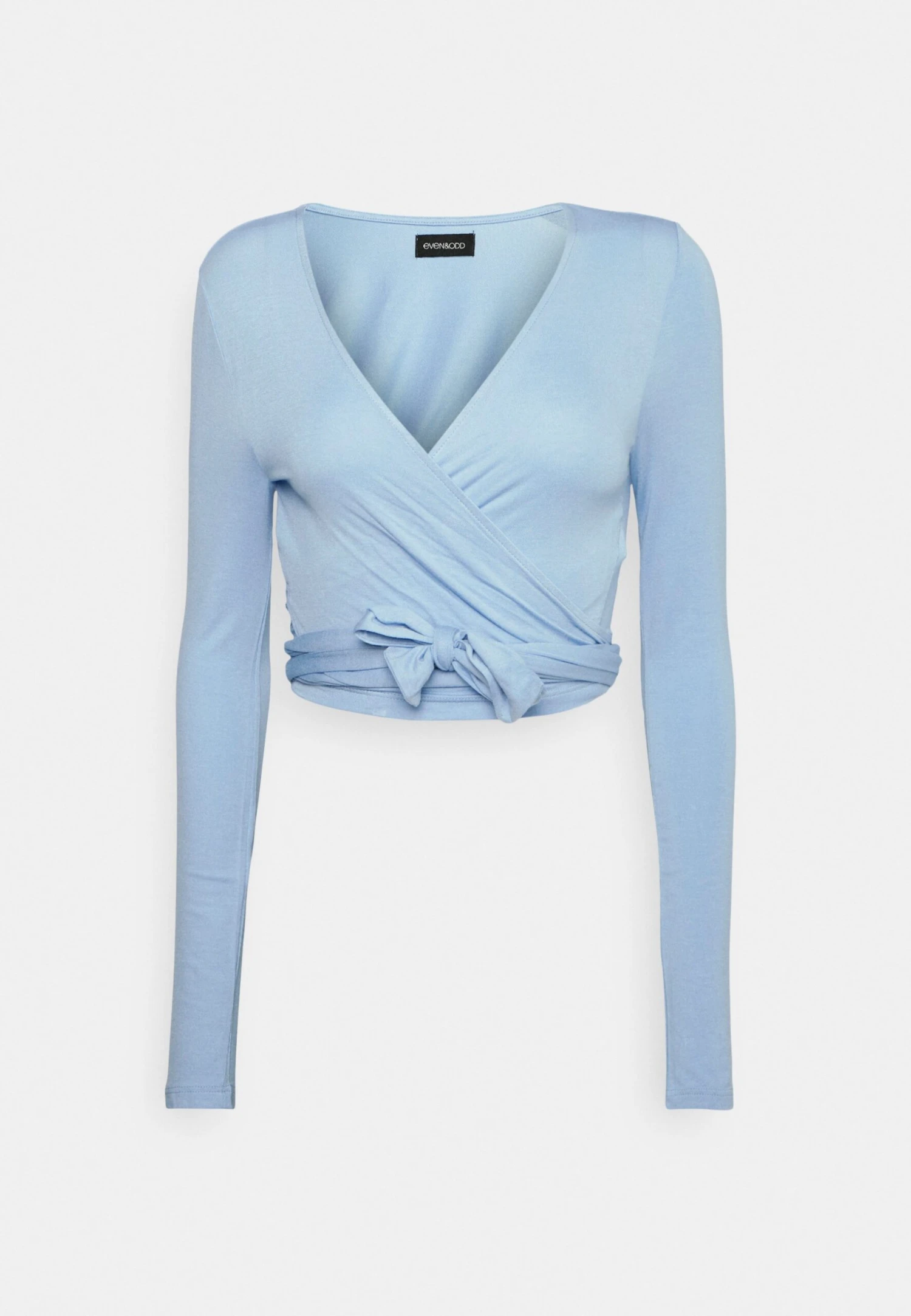Cropped Wrap - Longsleeve - Light Blue 3 Cropped Wrap - Longsleeve - Light Blue