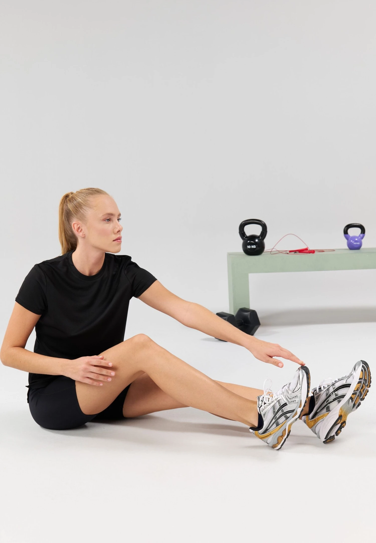 ESSENTIAL 2 PACK SHORT SLEEVE SPORTS T SHIRT - T-shirt Basic - Black/white 3 ESSENTIAL 2 PACK SHORT SLEEVE SPORTS T SHIRT - T-shirt Basic - Black/white