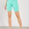 LOW RISE CYCLING SHORTS - Tights - Turquoise