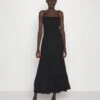 Dress With Tiered Skirt - Maxi-Jurk - 802 - Black 2 Dress With Tiered Skirt - Maxi-Jurk - 802 - Black -Even&Odd e6643695008142479c4b68e8d6a9230e