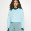 Sweater - Light Blue 1 Sweater - Light Blue -Even&Odd e6a7f44bdf0942459c048aa7a268e980