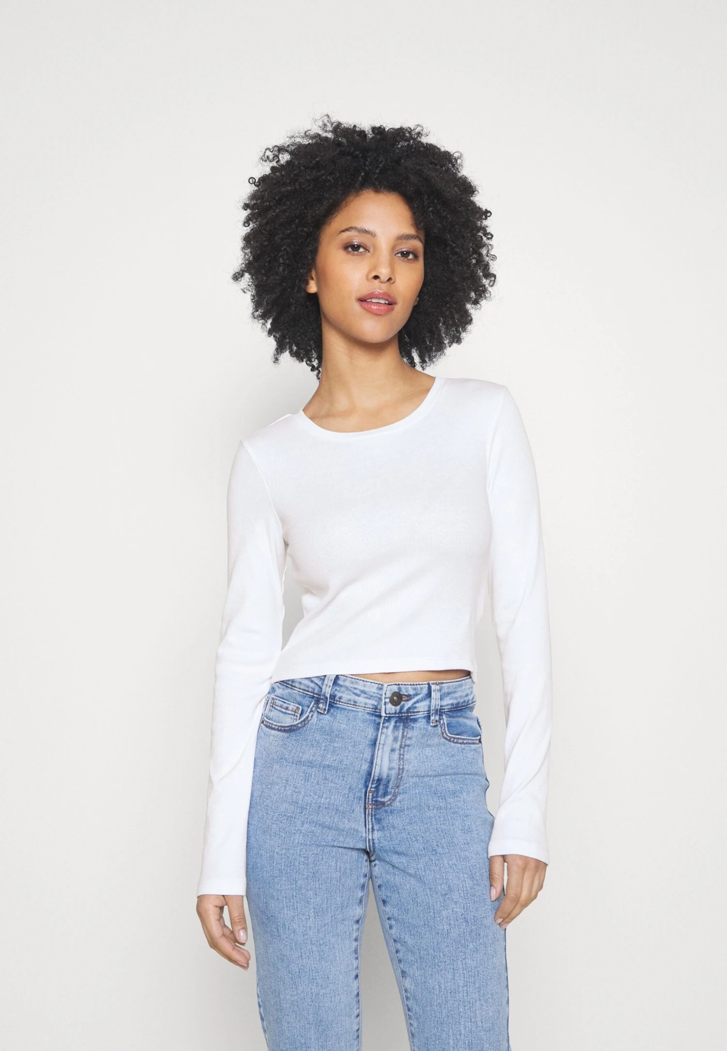 3 Pack - Longsleeve - Black/White/Mottled Grey 4 3 Pack - Longsleeve - Black/White/Mottled Grey - Afbeelding 2