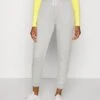 Even&Odd Regular Fit Jogger With Contrast - Trainingsbroek - Mottled Light Grey