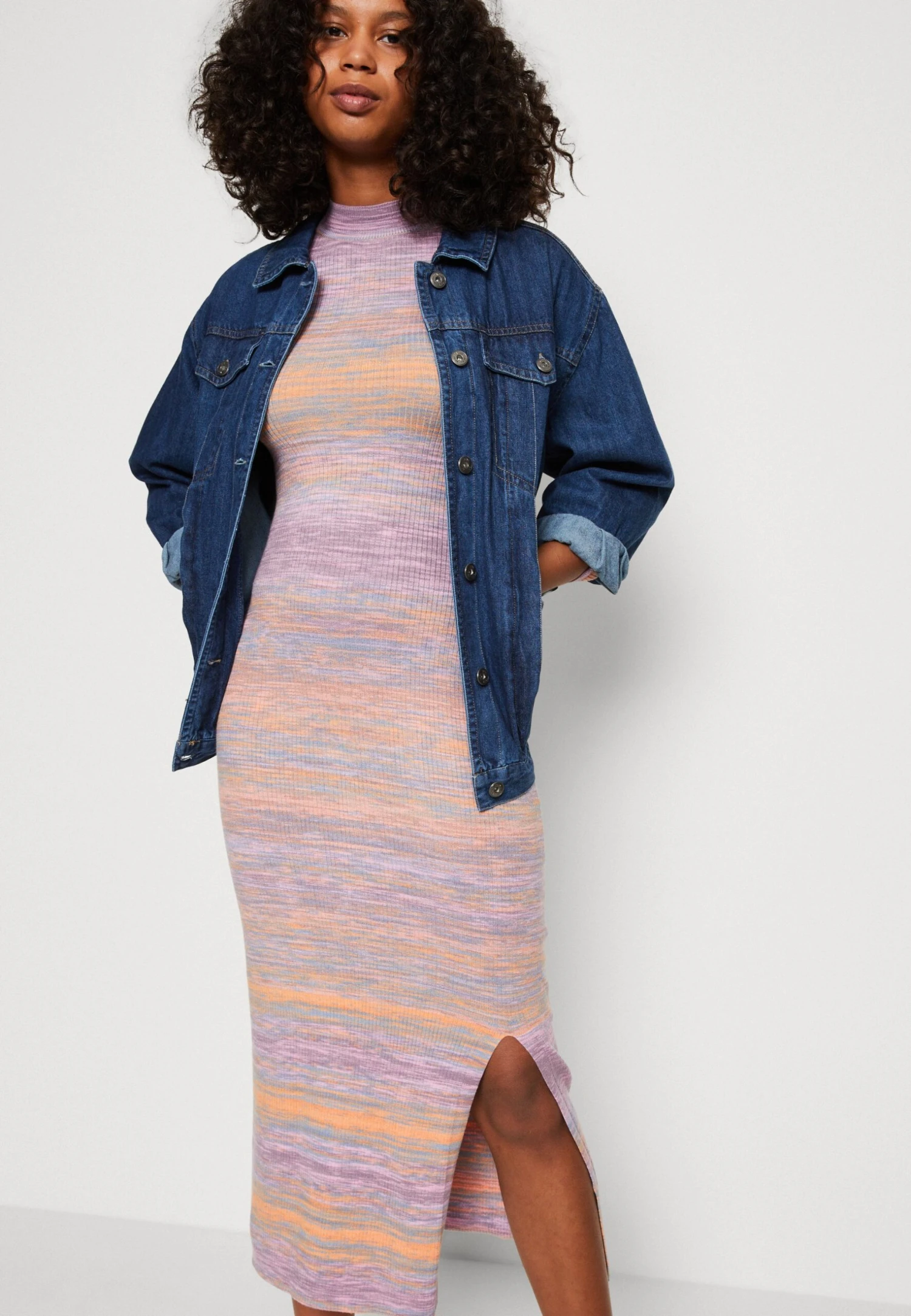 Even&Odd Gebreide Jurk - Multicoloured 6 Even&Odd Gebreide Jurk - Multicoloured - Afbeelding 4