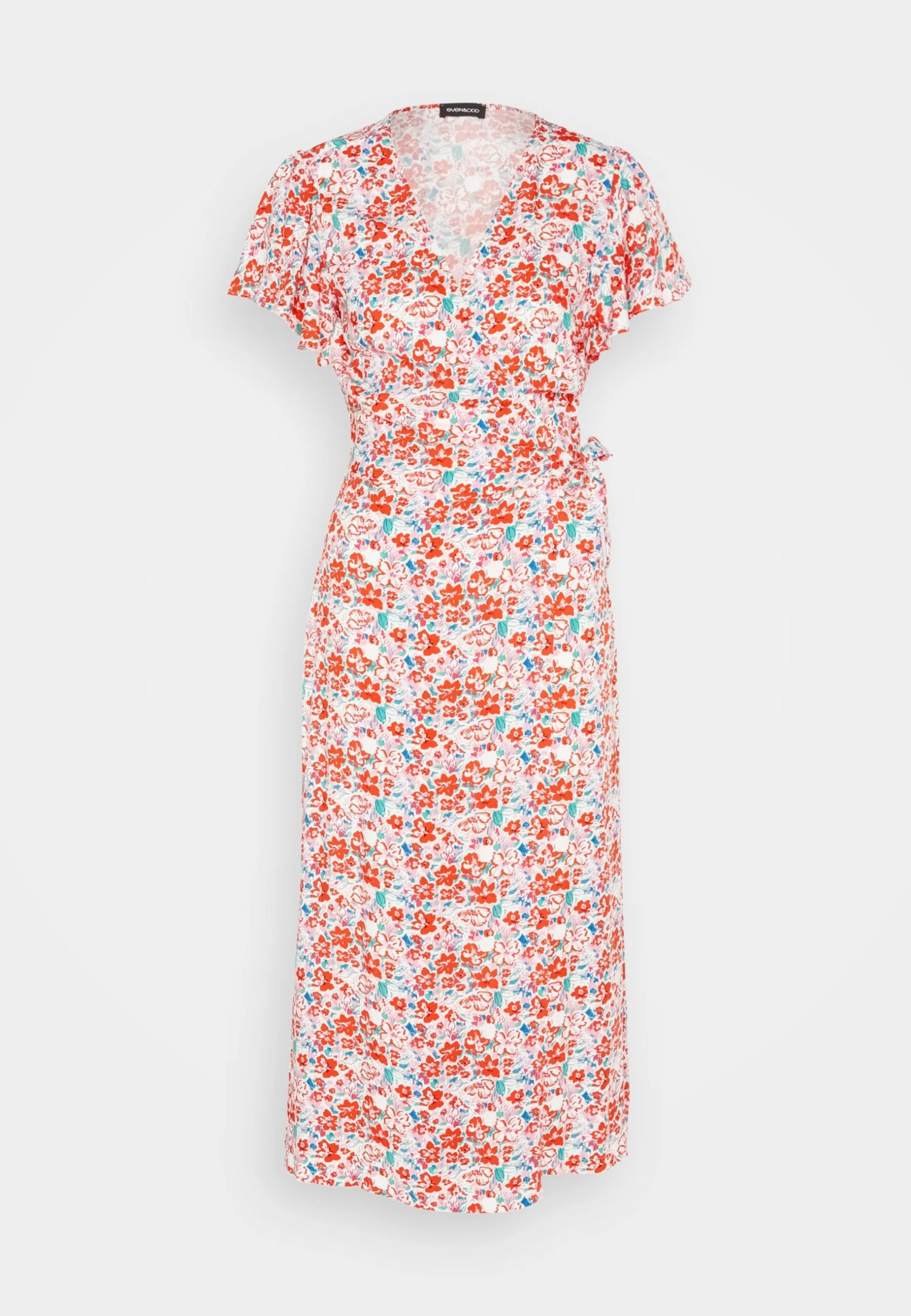 Even&Odd Jurk - Red/Blue/Multi-Coloured 7 Even&Odd Jurk - Red/Blue/Multi-Coloured - Afbeelding 5