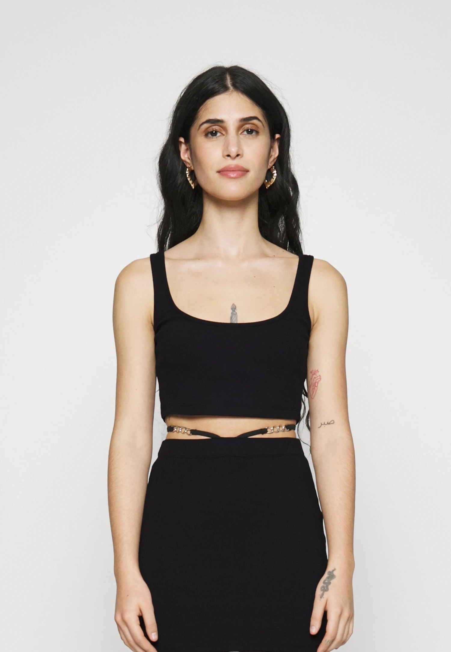 Top - 802 - Black_001 - White 4 Top - 802 - Black_001 - White - Afbeelding 2