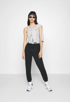 Even&Odd Regular Fit Joggers - Trainingsbroek - Black -Even&Odd ed432891010e417dbbdc589630d839ab