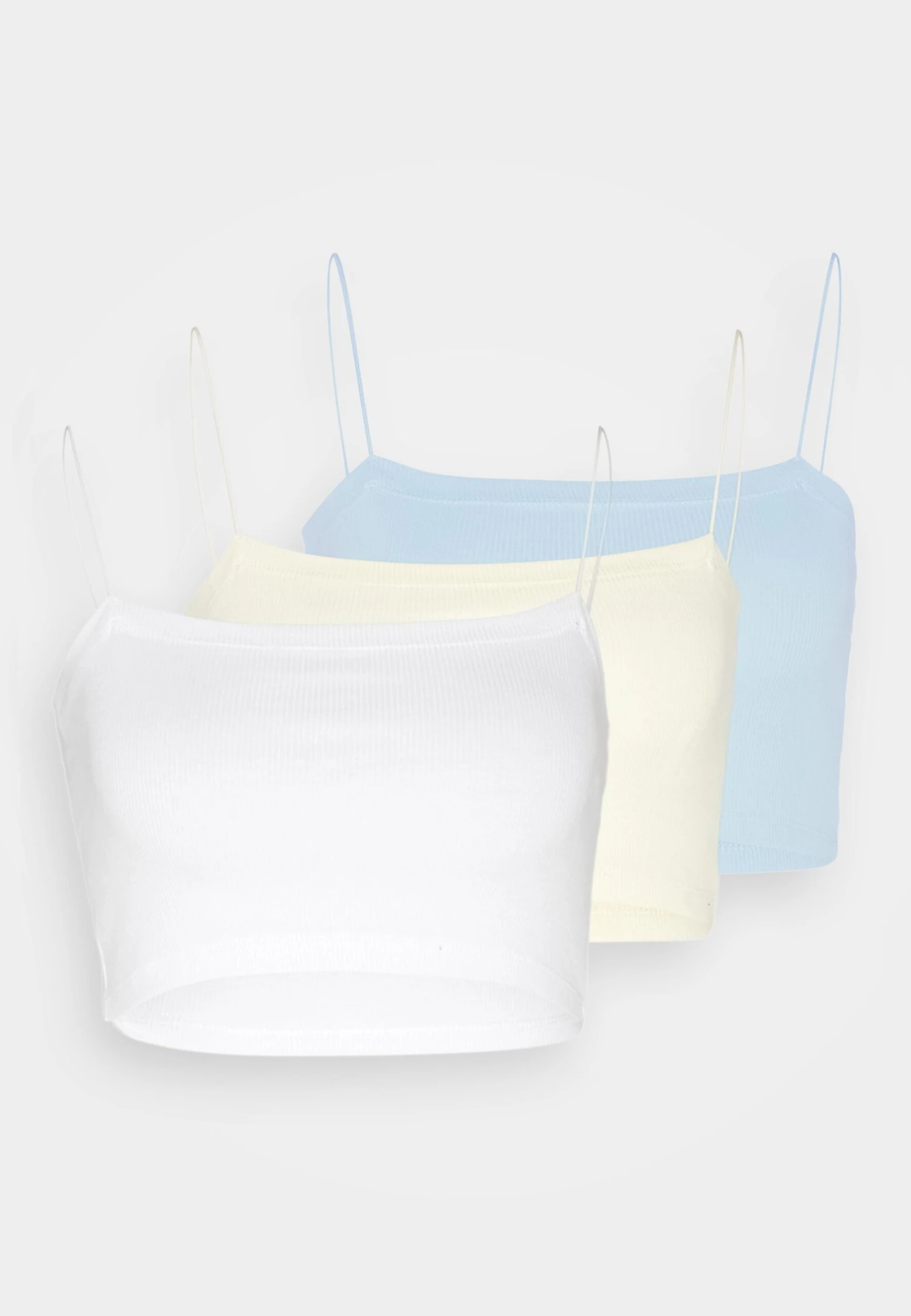 Even&Odd 3 Pack - Top - Yellow/Blue/White 9 Even&Odd 3 Pack - Top - Yellow/Blue/White - Afbeelding 7