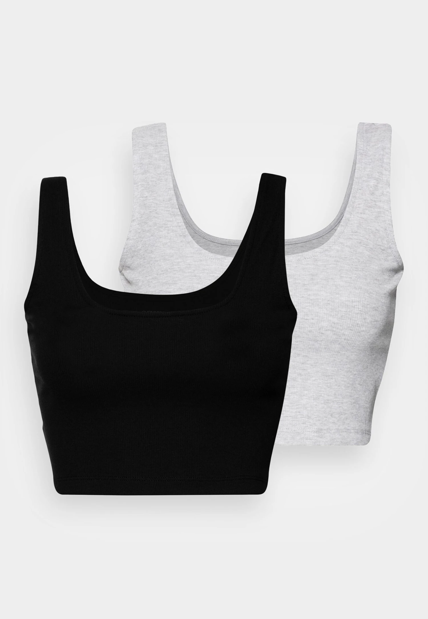 Even&Odd Top - Black/Light Grey 7 Even&Odd Top - Black/Light Grey - Afbeelding 5