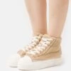 Even&Odd Sneakers Hoog - Beige