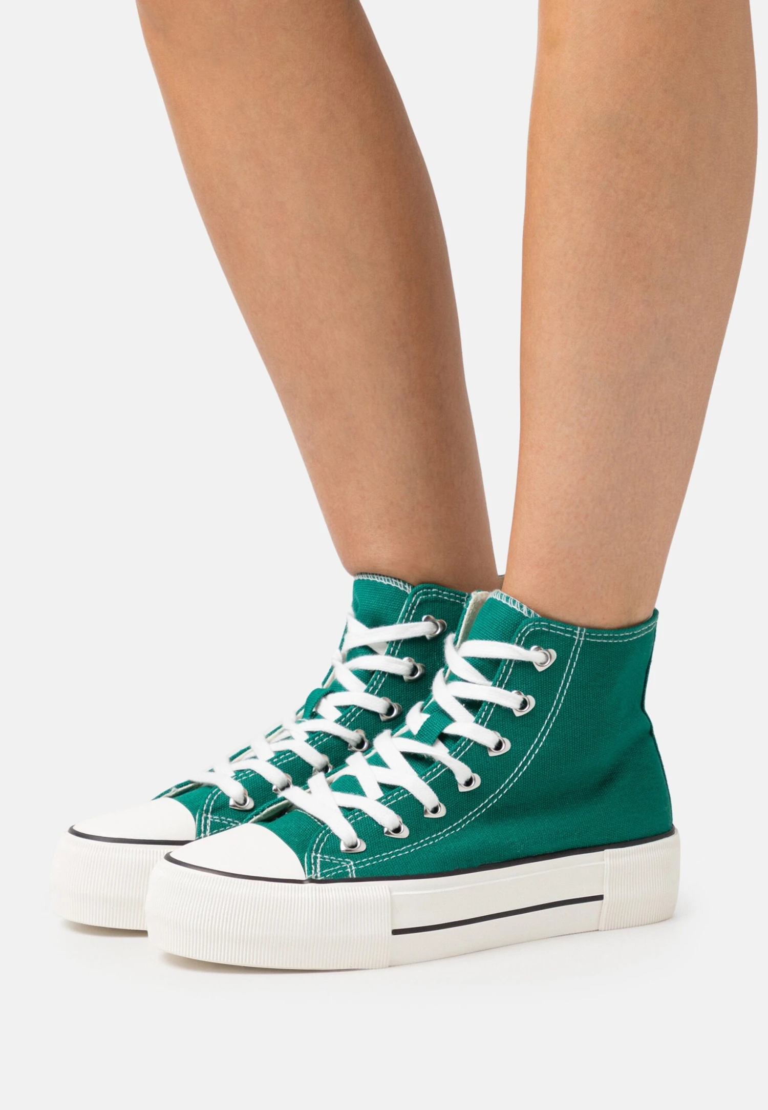 Even&Odd Sneakers Hoog - Green 3 Even&Odd Sneakers Hoog - Green