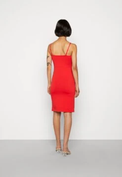 Even&Odd Strappy Mini Bodycon Dress- Jerseyjurk - Red 10 Even&Odd Strappy Mini Bodycon Dress- Jerseyjurk - Red -Even&Odd f9e11ccc01444a0ead505d108af9988b