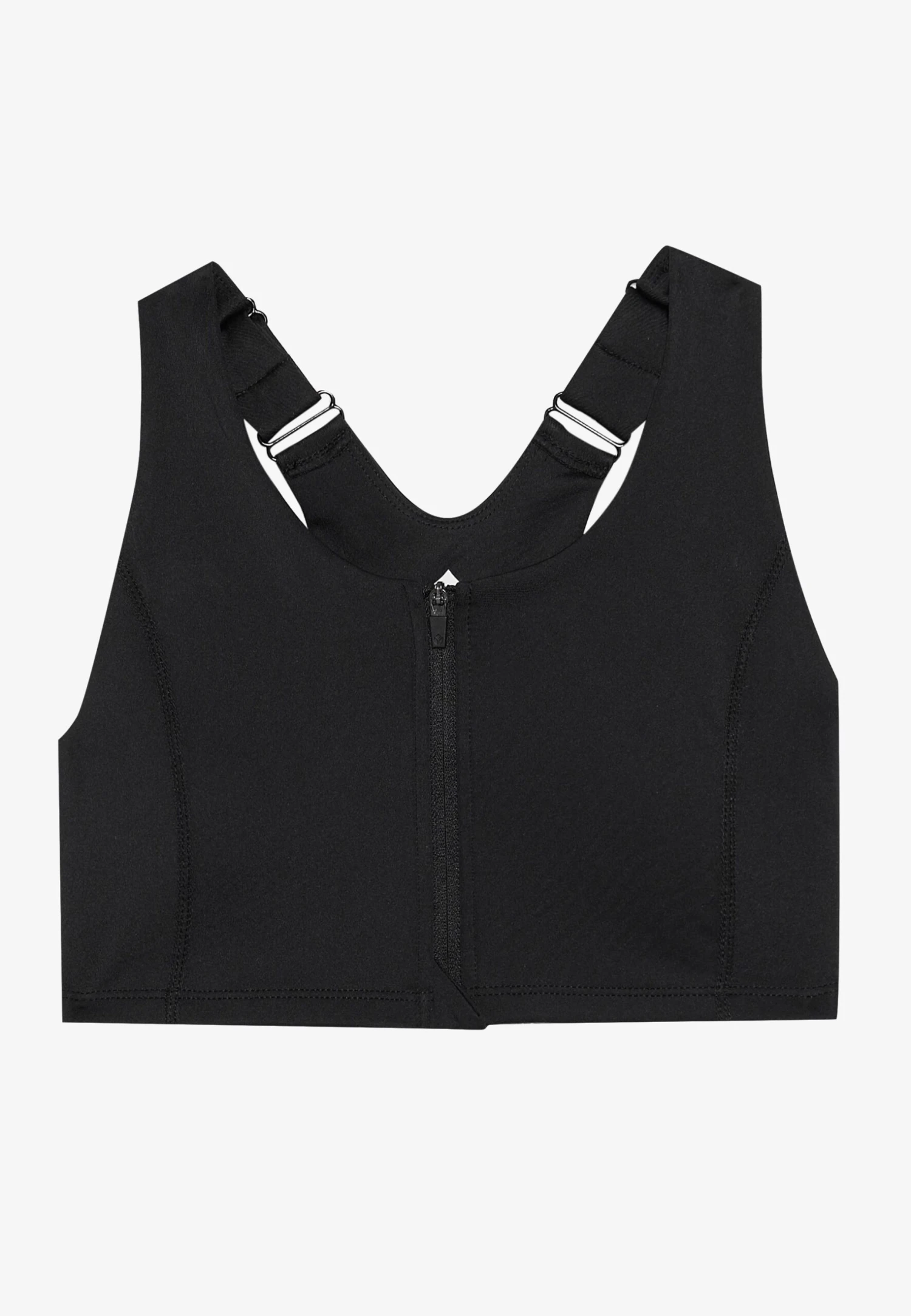 MEDIUM SUPPORT BRA WITH ZIP UP FRONT & ADJUSTABLE STRAPS - Sport-bh Met Medium Support - Blue 9 MEDIUM SUPPORT BRA WITH ZIP UP FRONT & ADJUSTABLE STRAPS - Sport-bh Met Medium Support - Blue - Afbeelding 7