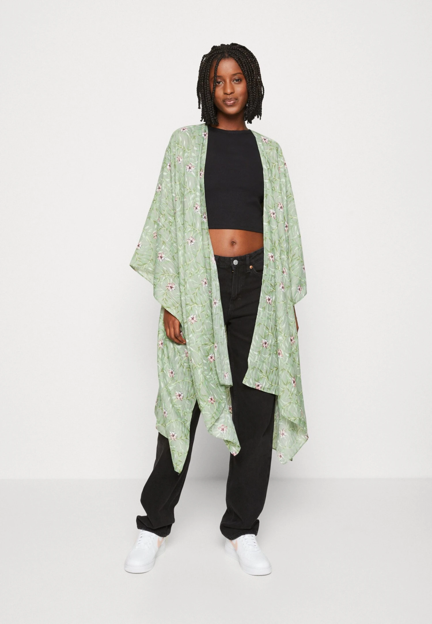 Even&Odd Lichte Jas - Green 4 Even&Odd Lichte Jas - Green - Afbeelding 2