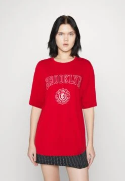 Even&Odd T-Shirt Print - Dark Red