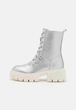 Even&Odd Enkellaarsjes Met Plateauzool - Silver 9 Even&Odd Enkellaarsjes Met Plateauzool - Silver -Even&Odd fd84e847dd7d4d268df3f11bc05c8874