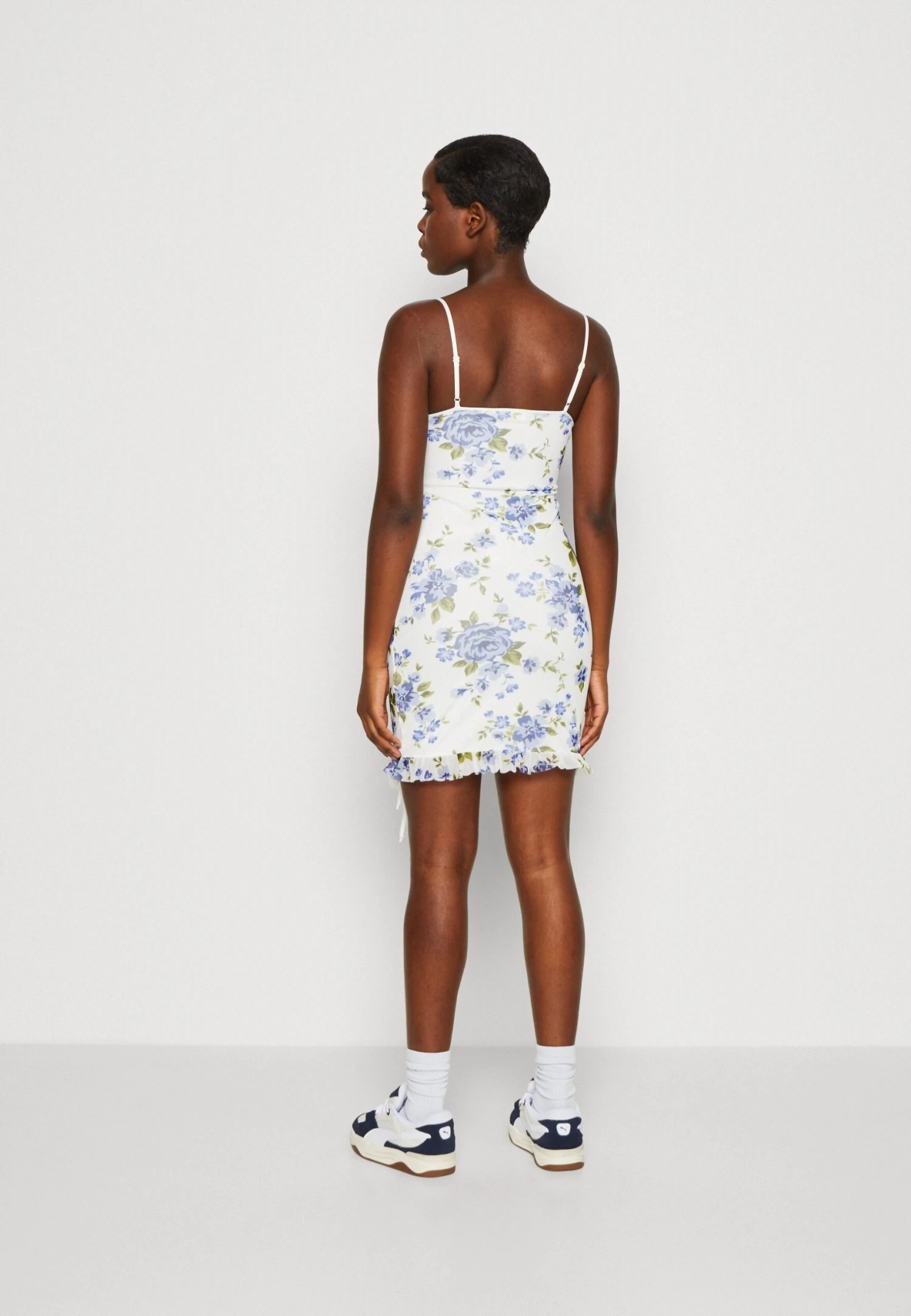 Even&Odd Etui-Jurk - White/Blue 5 Even&Odd Etui-Jurk - White/Blue - Afbeelding 3