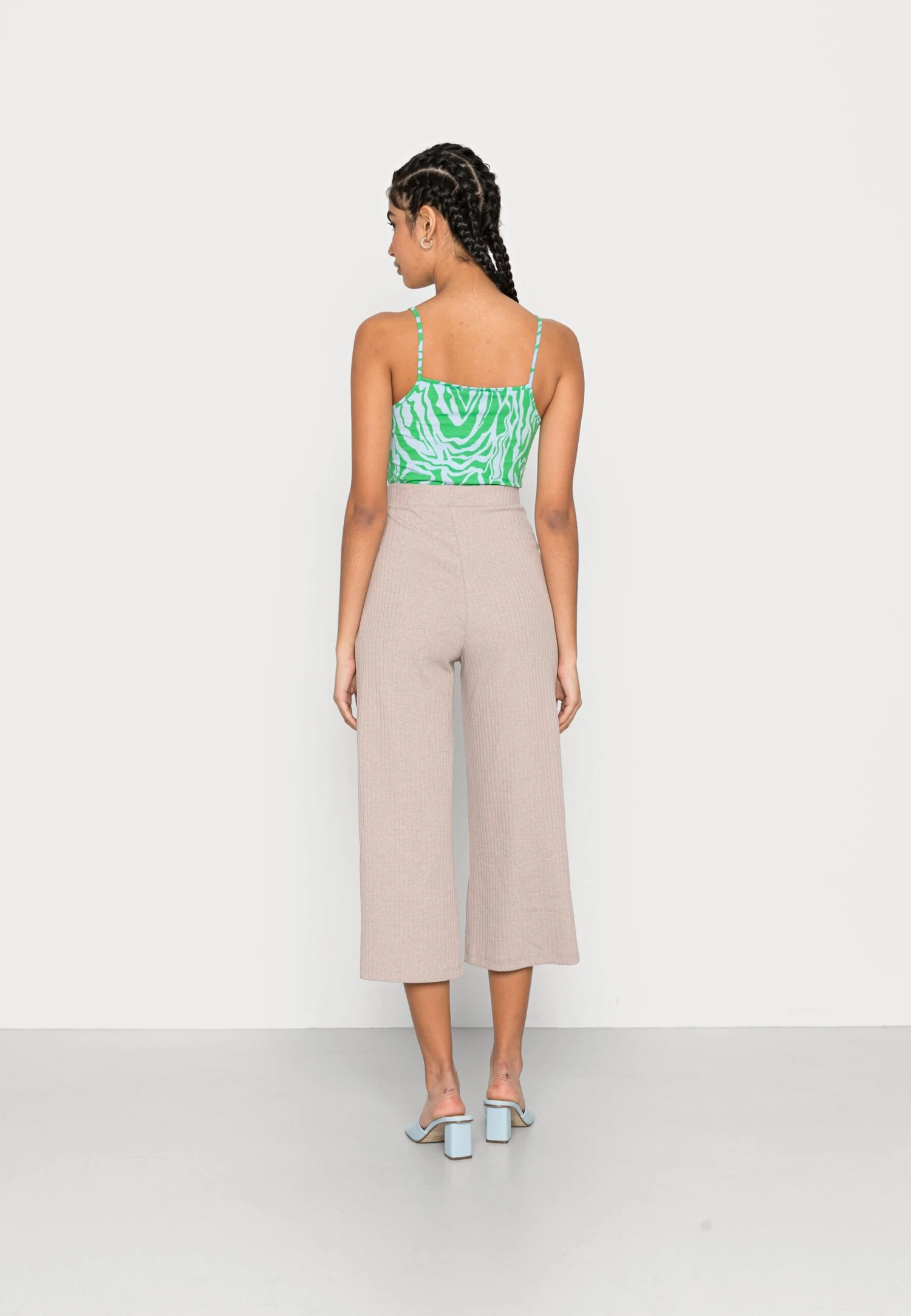 Even&Odd Broek - Mottled Light Brown 5 Even&Odd Broek - Mottled Light Brown - Afbeelding 3