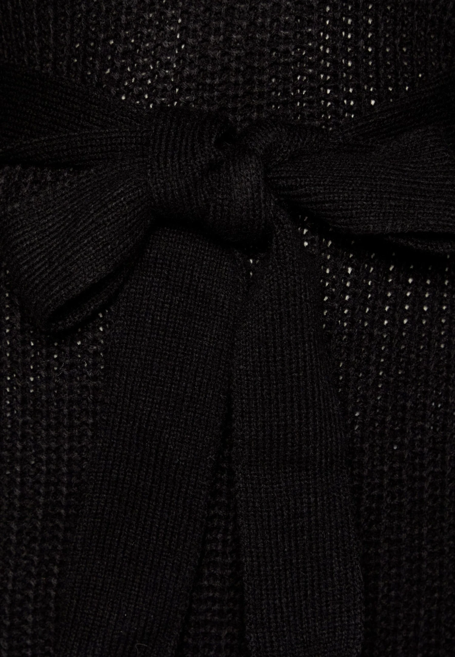 Even&Odd Loose High Neck Dress- Gebreide Jurk - Black 5 Even&Odd Loose High Neck Dress- Gebreide Jurk - Black - Afbeelding 3